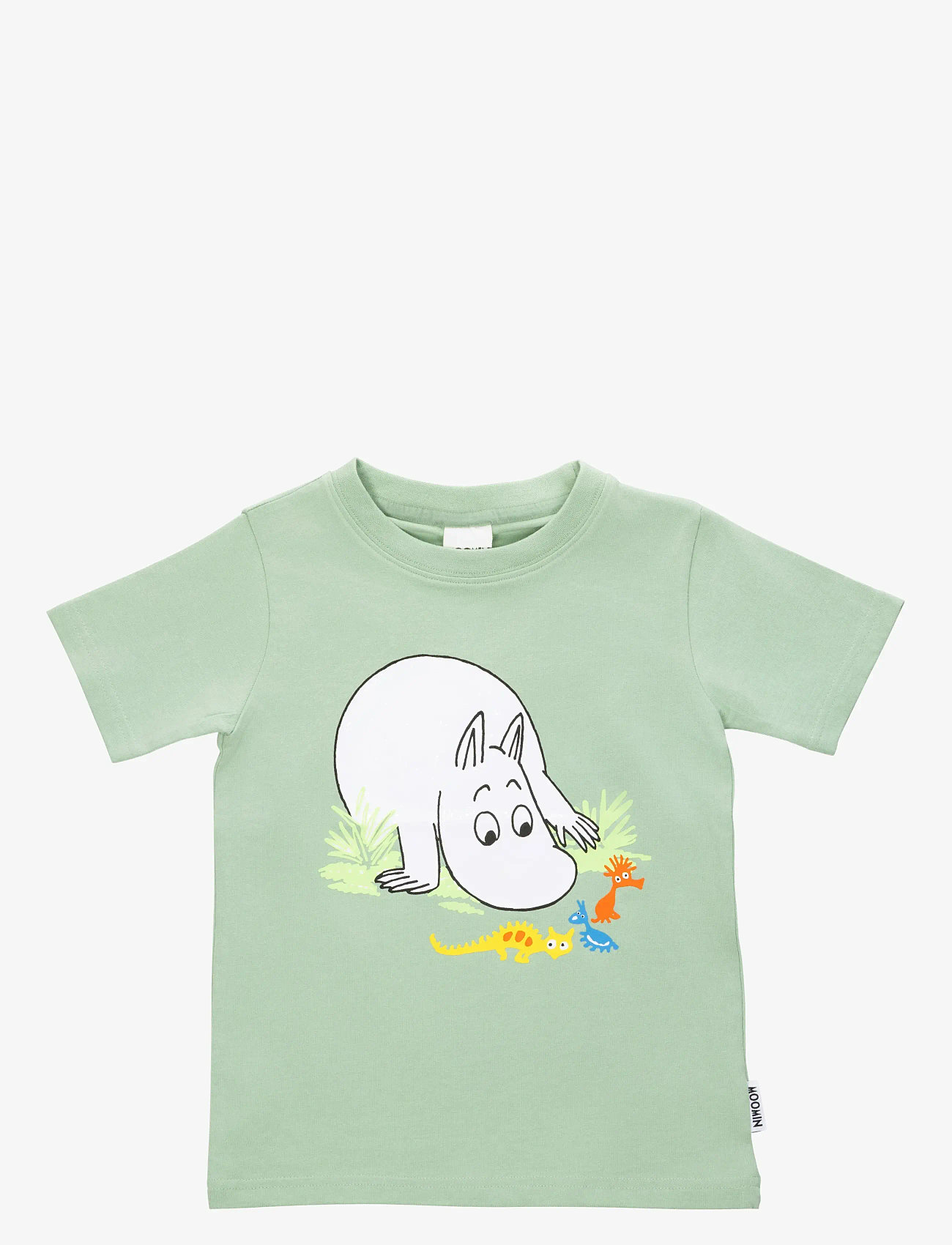 MUMIN - MOOMINTROLLET T-SHIRT - kortärmade t-shirts - green - 0