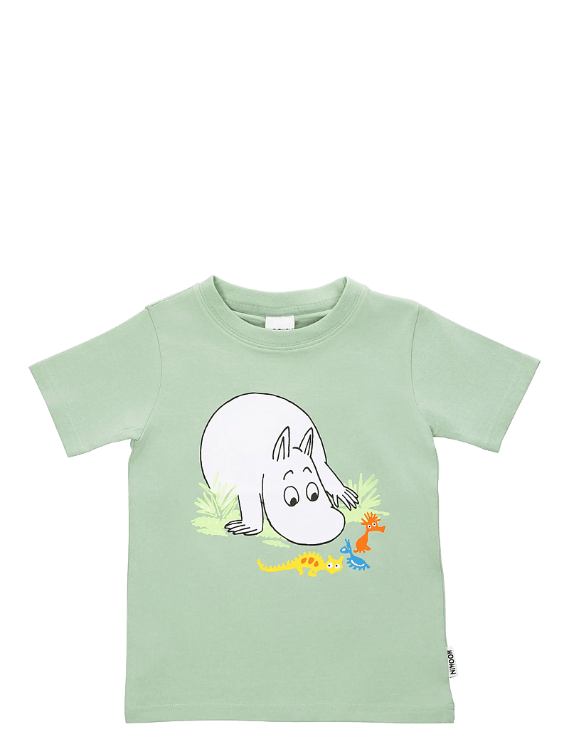 MUMIN - MOOMINTROLLET T-SHIRT - kortärmade t-shirts - green - 0