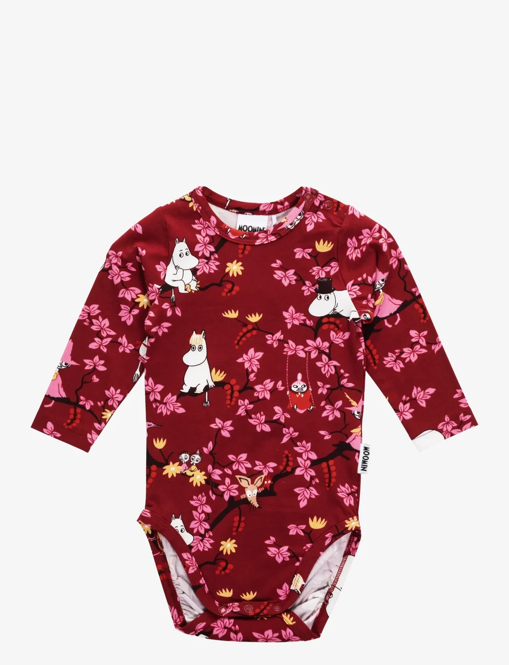 MUMIN - KLÄTTERTRÄD BODY - långärmade bodies - red - 0