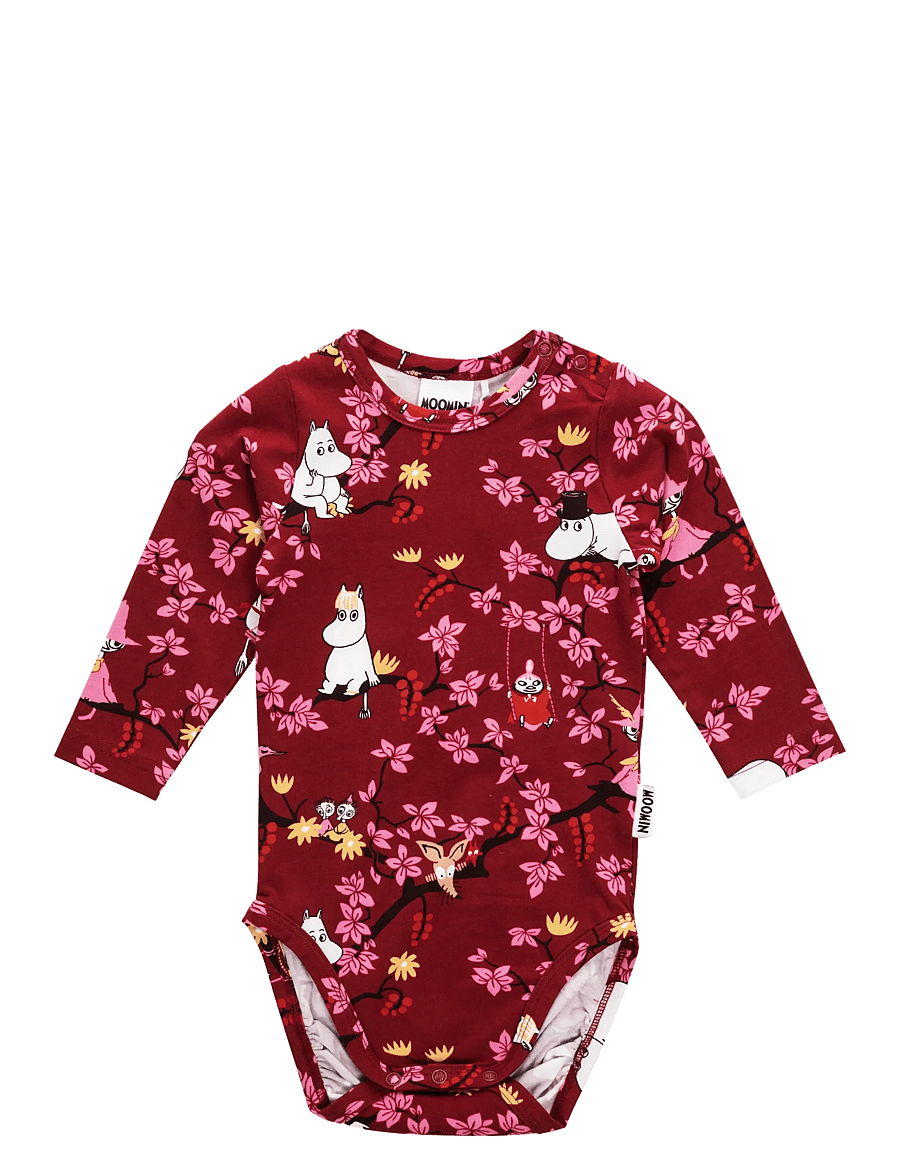 MOOMIN - KLÄTTERTRÄD BODY - langärmelige bodys - red - 0
