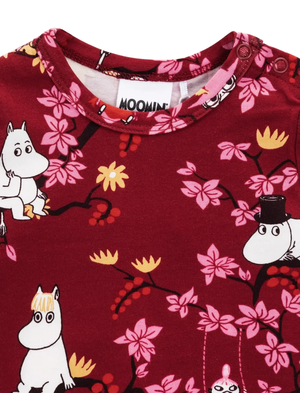 MUMIN - KLÄTTERTRÄD BODY - långärmade bodies - red - 1