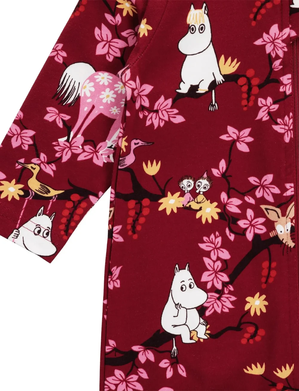 MUMIN - KLÄTTERTRÄD PYJAMAS - sovoveraller - red - 2