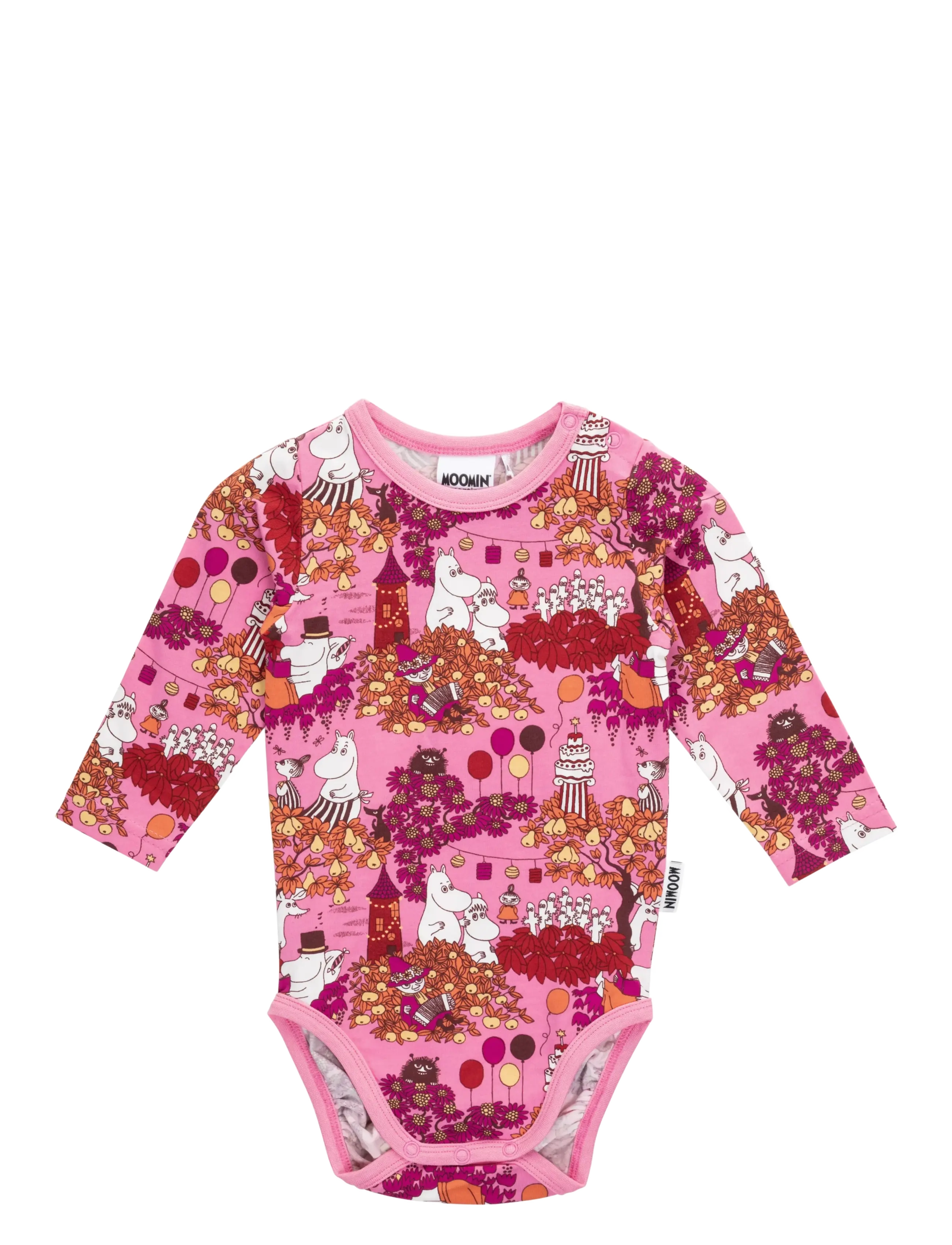 MUMIN - SKÖRDEFEST BODY - langærmede bodyer - pink - 0