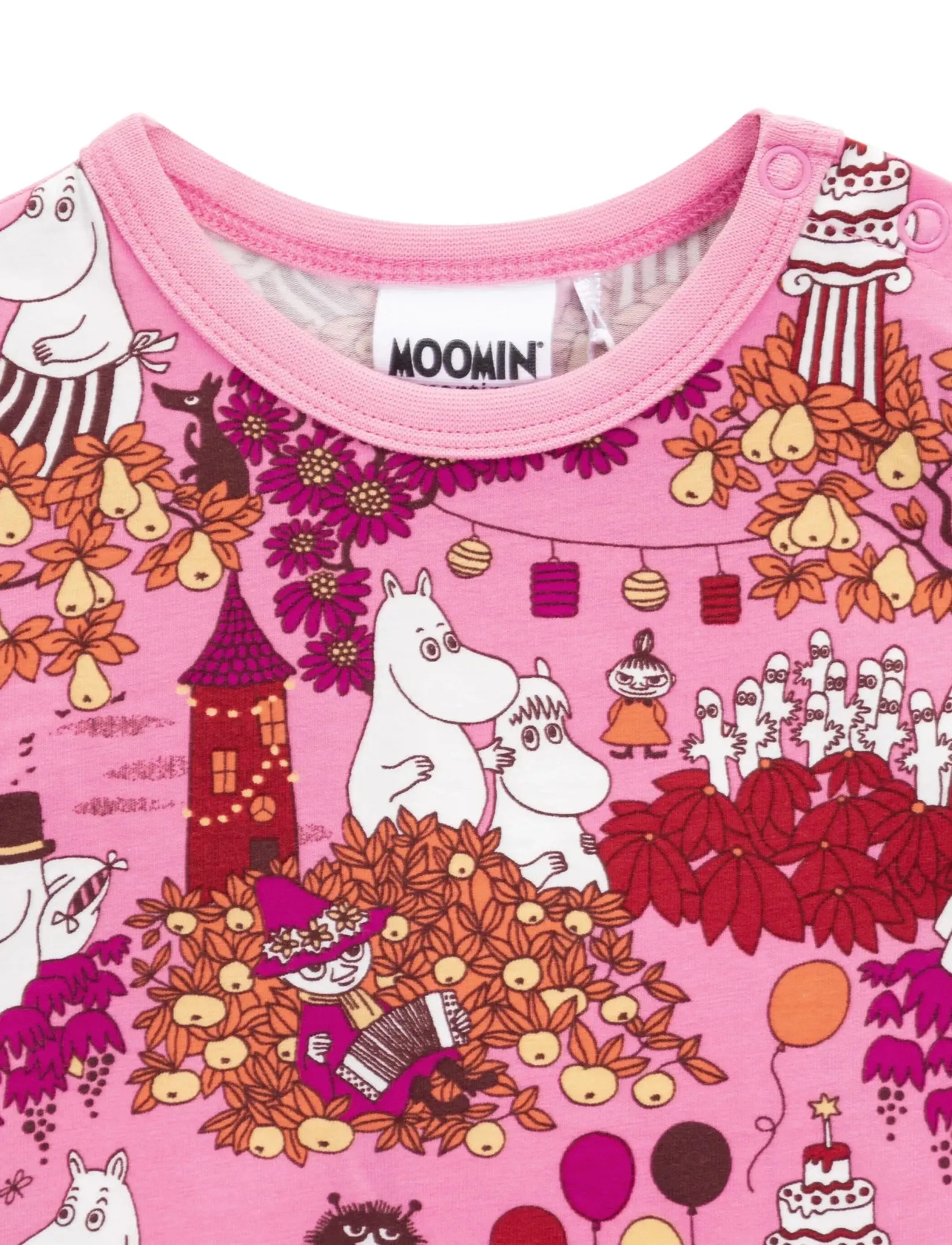 MUMIN - SKÖRDEFEST BODY - langærmede bodyer - pink - 1