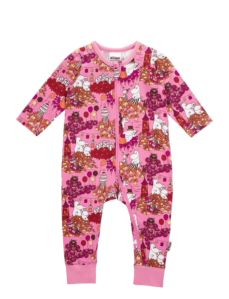MOOMIN - SKÖRDEFEST PYJAMAS - schlafoveralls - pink - 0