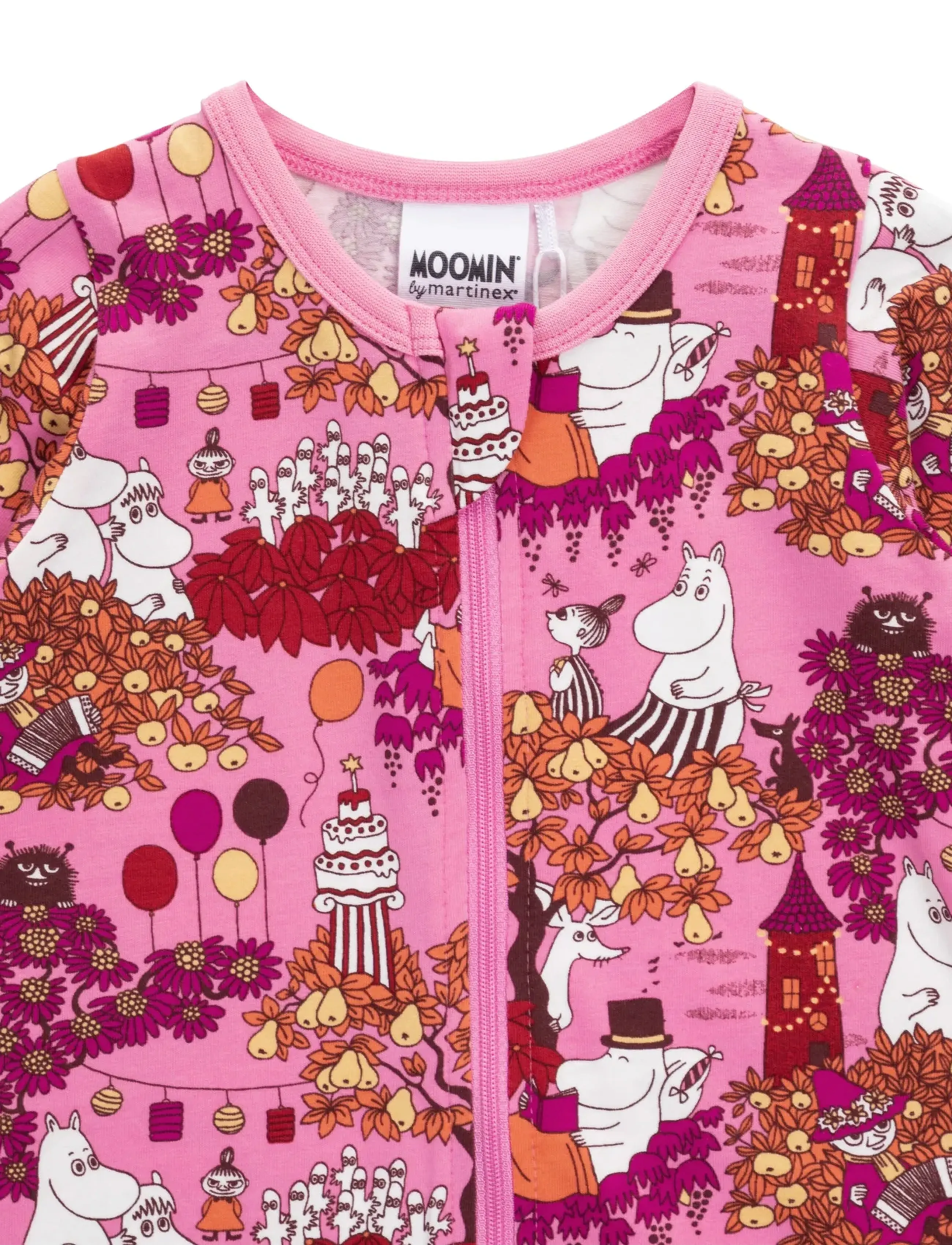 MUMIN - SKÖRDEFEST PYJAMAS - sovoveraller - pink - 1