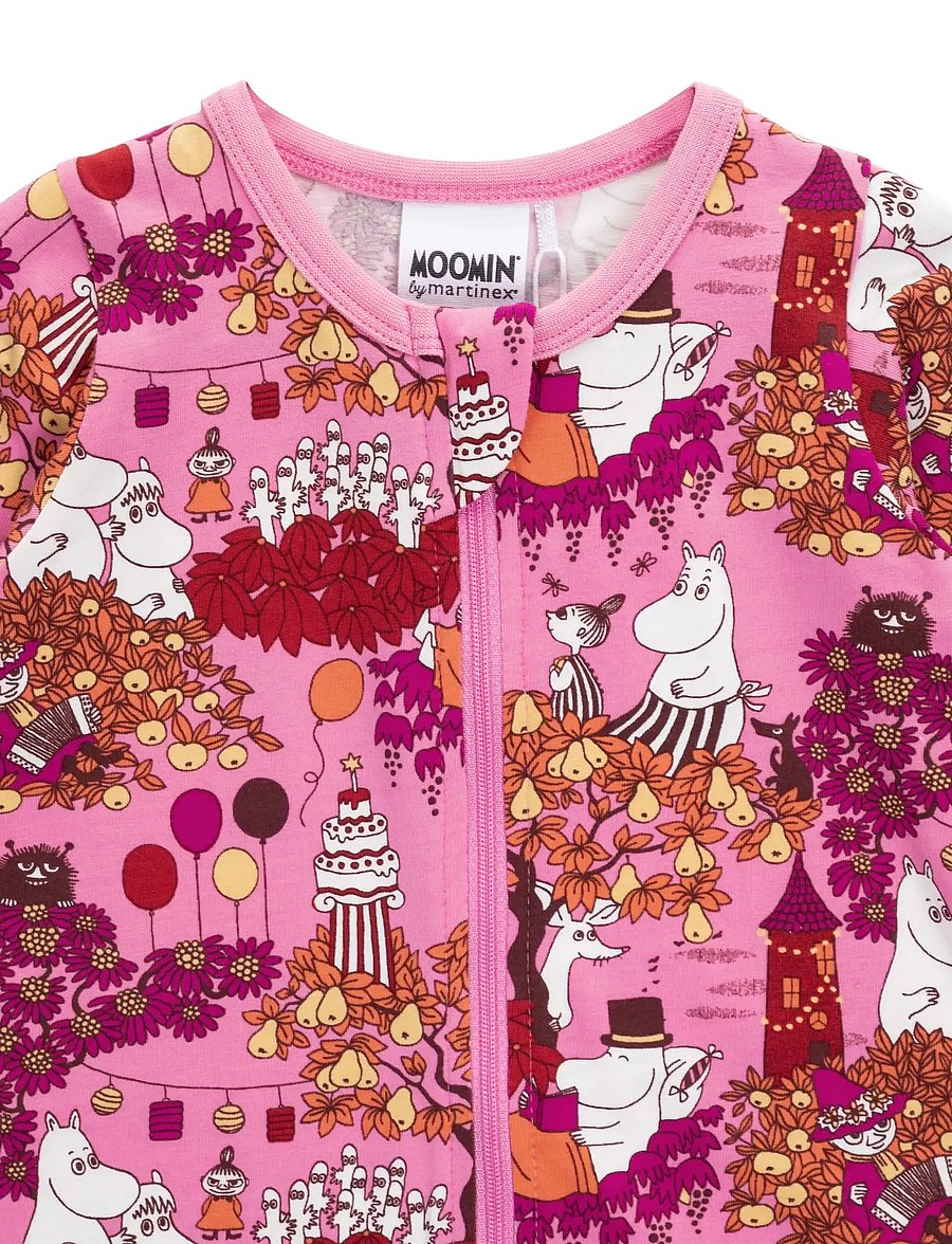 MOOMIN - SKÖRDEFEST PYJAMAS - schlafoveralls - pink - 1