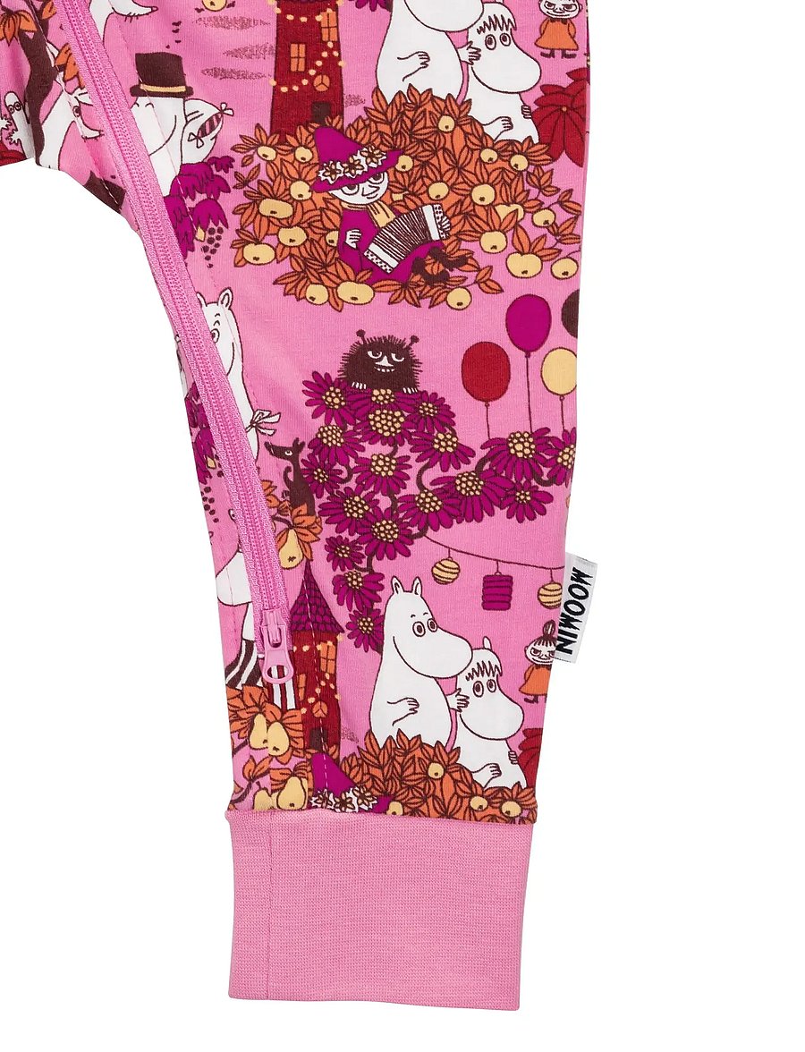MOOMIN - SKÖRDEFEST PYJAMAS - schlafoveralls - pink - 2