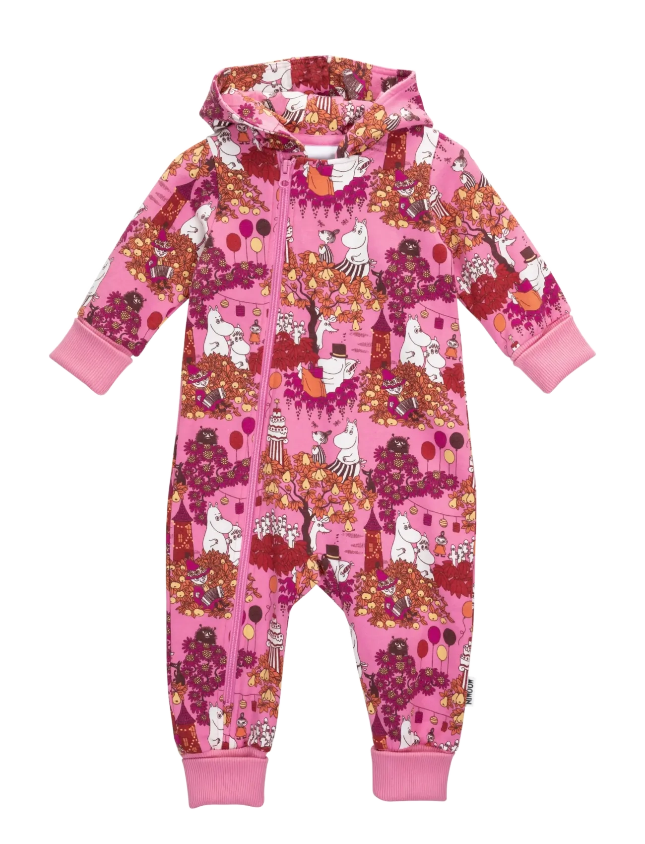 Martinex SKÖRDEFEST OVERALL B - Pikkade varrukatega - PINK / pink/rose