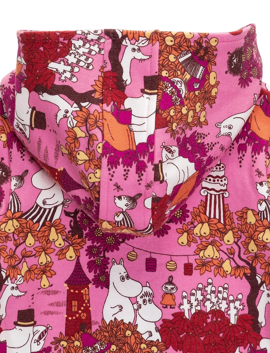 MUMIN - SKÖRDEFEST OVERALL B - långärmade bodysuits - pink - 4