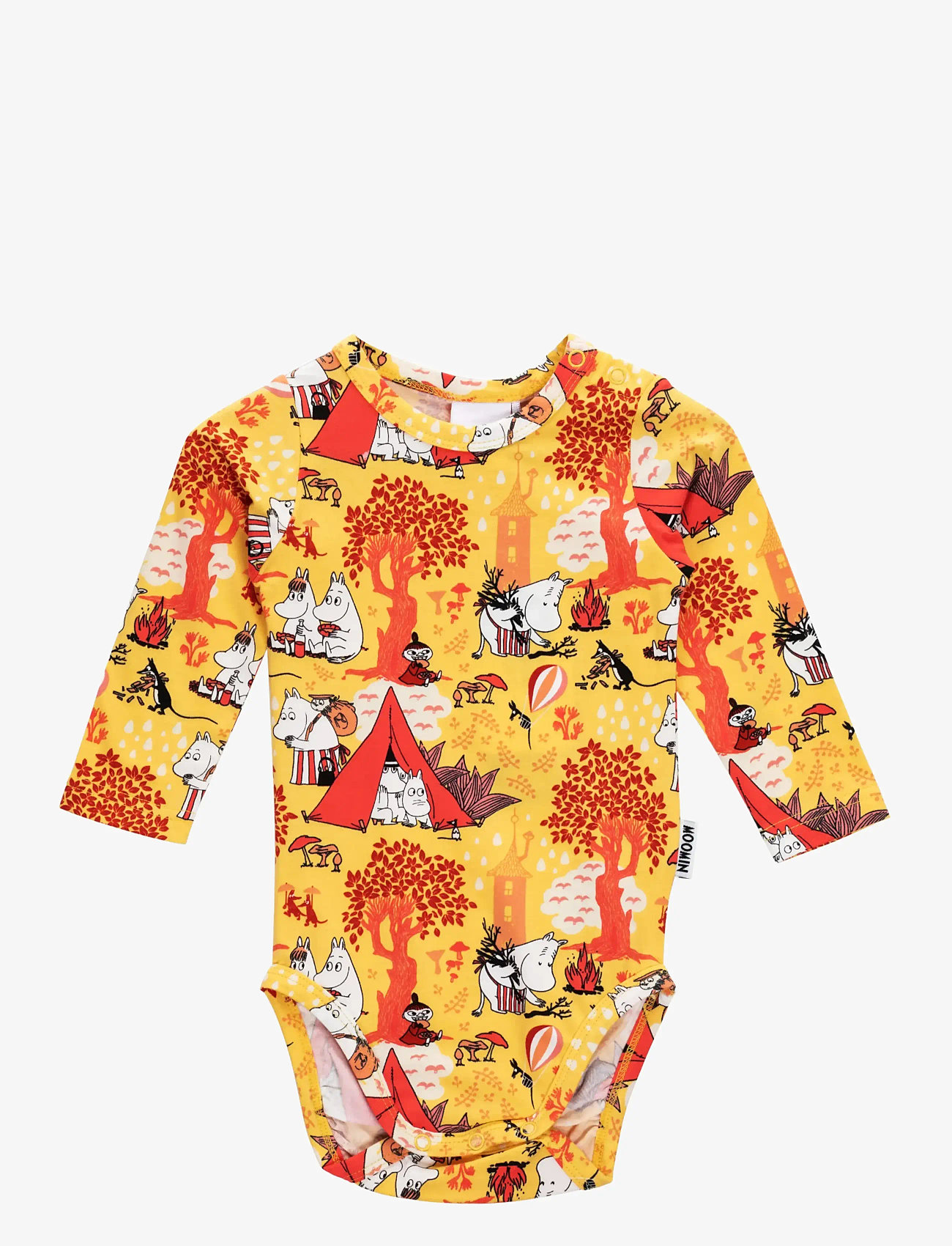 MUUMI - RETKEILY BODY - pitkähihaiset bodyt - yellow - 0