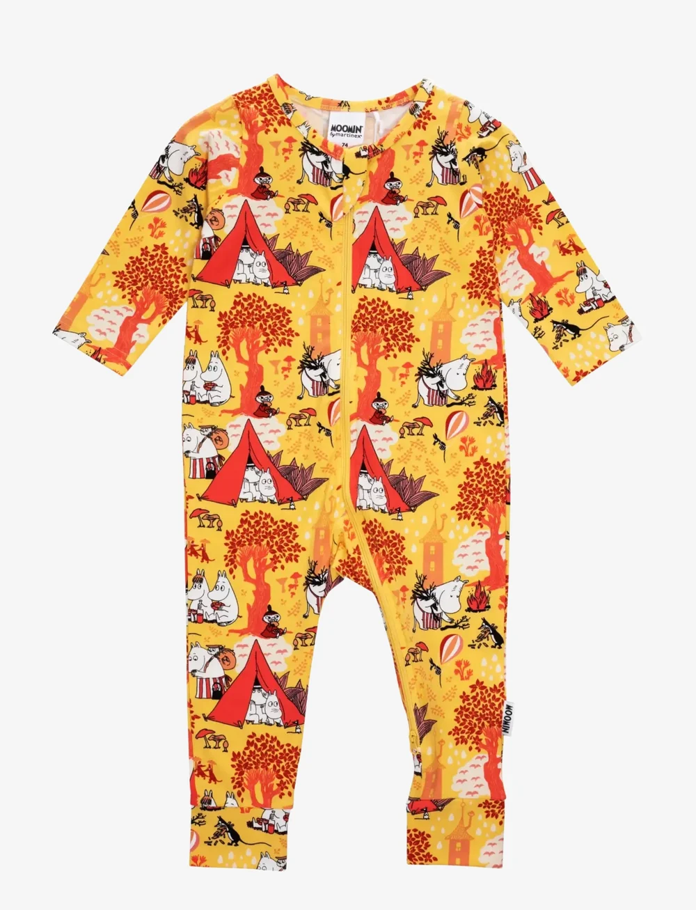 MUMIN - CAMPING PYJAMAS - sovoveraller - yellow - 0