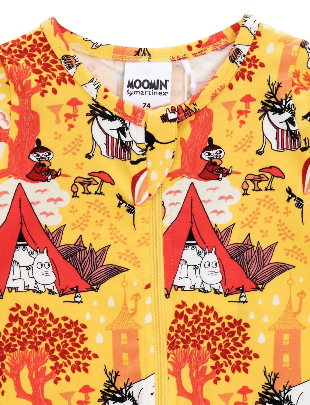 MUMIN - CAMPING PYJAMAS - sovoveraller - yellow - 1