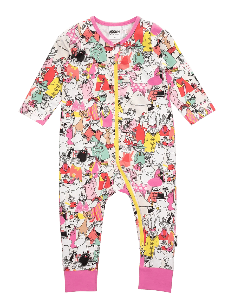 MOOMIN - KLASSTRÄFF PYJAMAS - schlafoveralls - white - 0