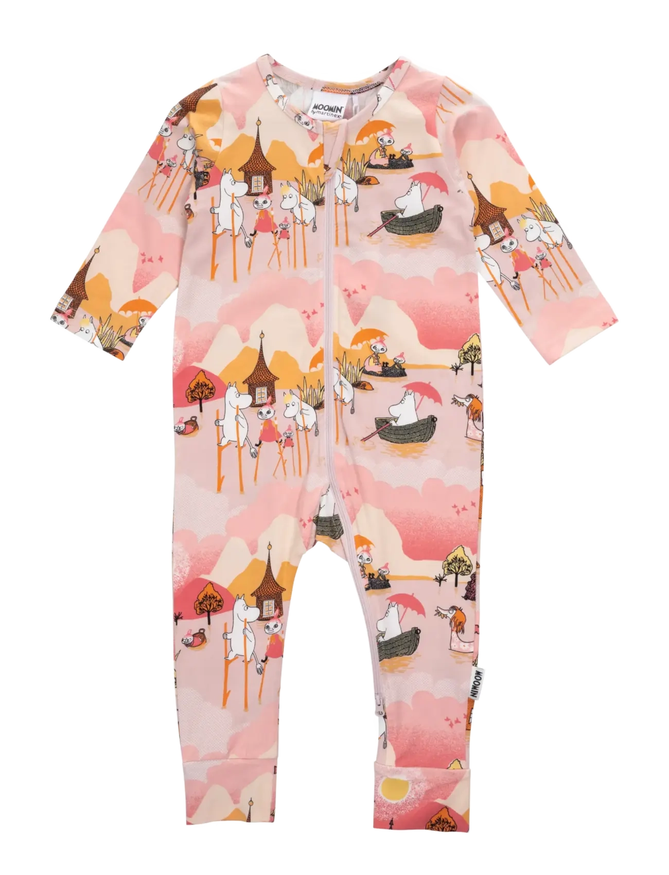 Martinex STÖRTFLOD PYJAMAS - Pyjamas - BEIGE / pink/rose