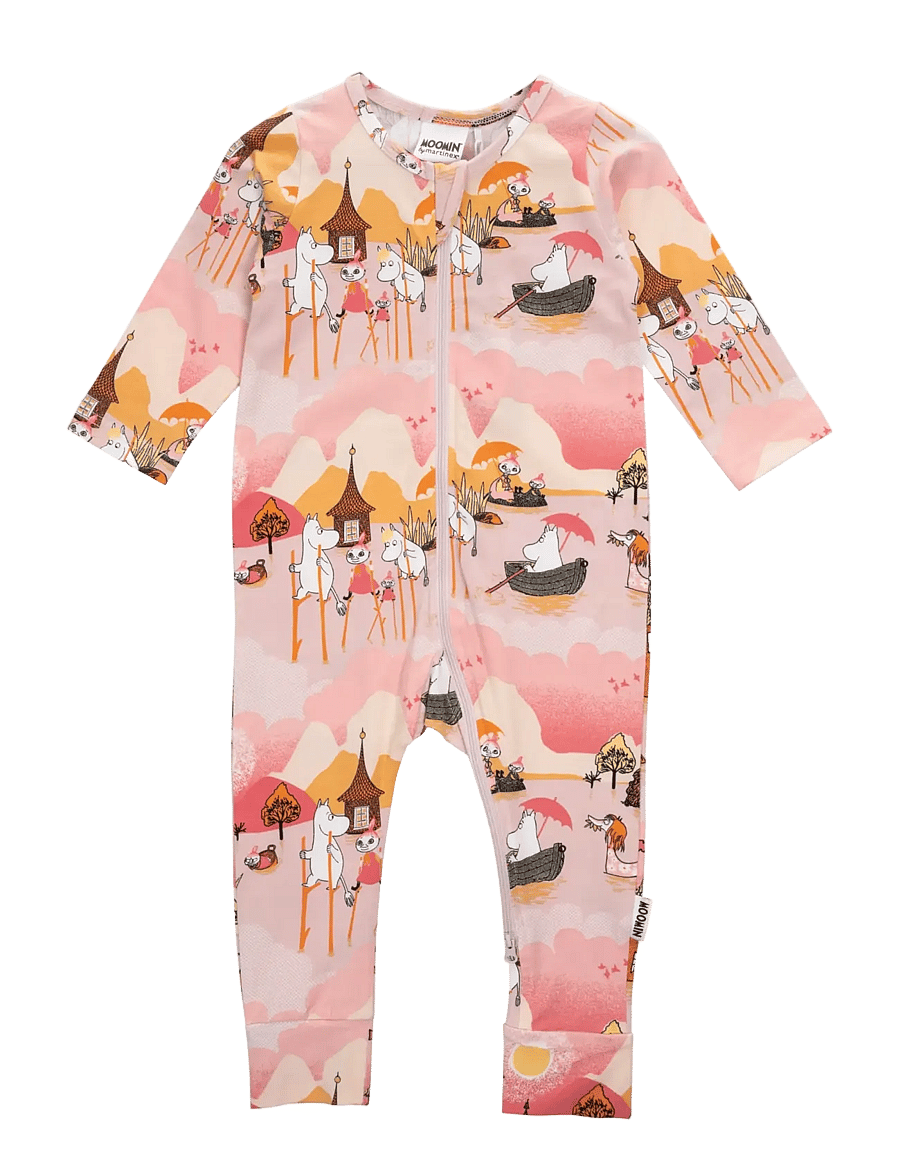 Muumitrollid - STÖRTFLOD PYJAMAS - magamiskombinesoonid - beige - 0