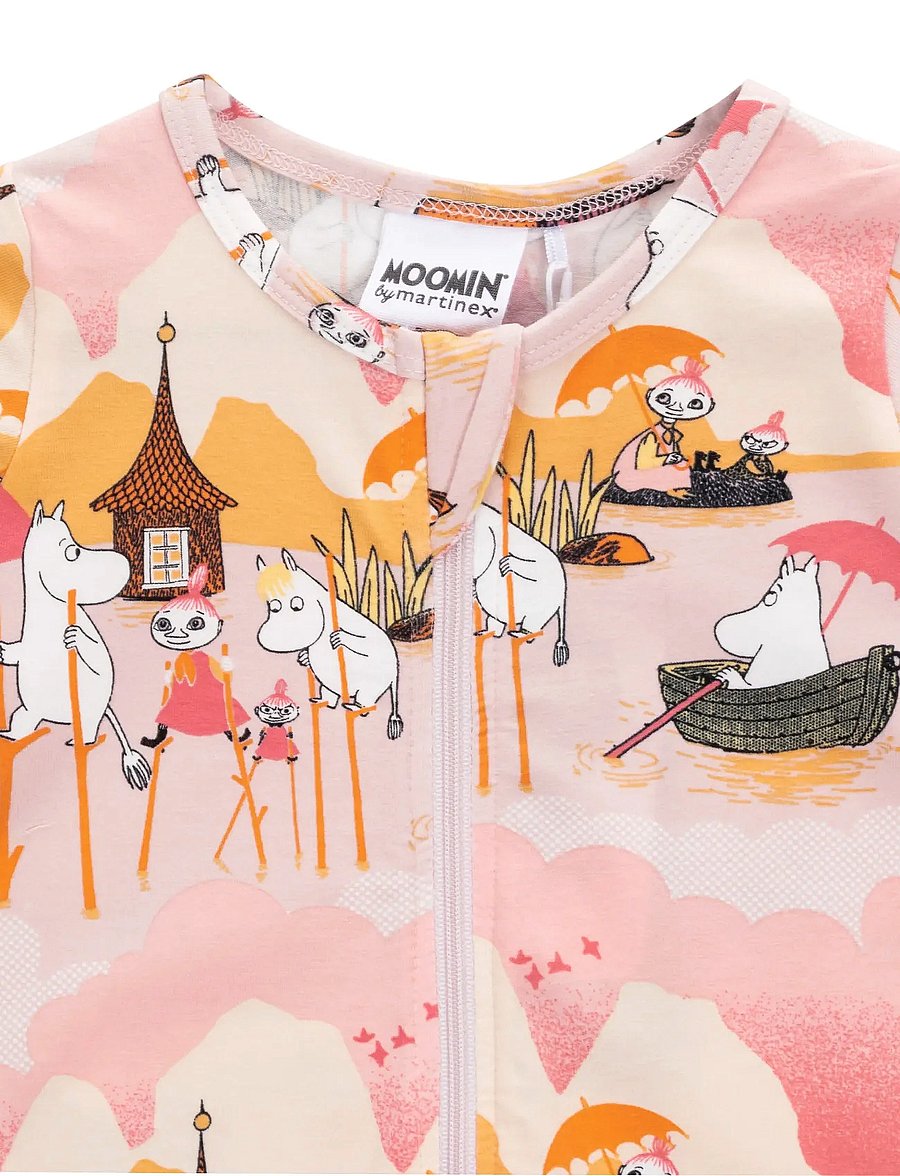 Muumitrollid - STÖRTFLOD PYJAMAS - magamiskombinesoonid - beige - 1