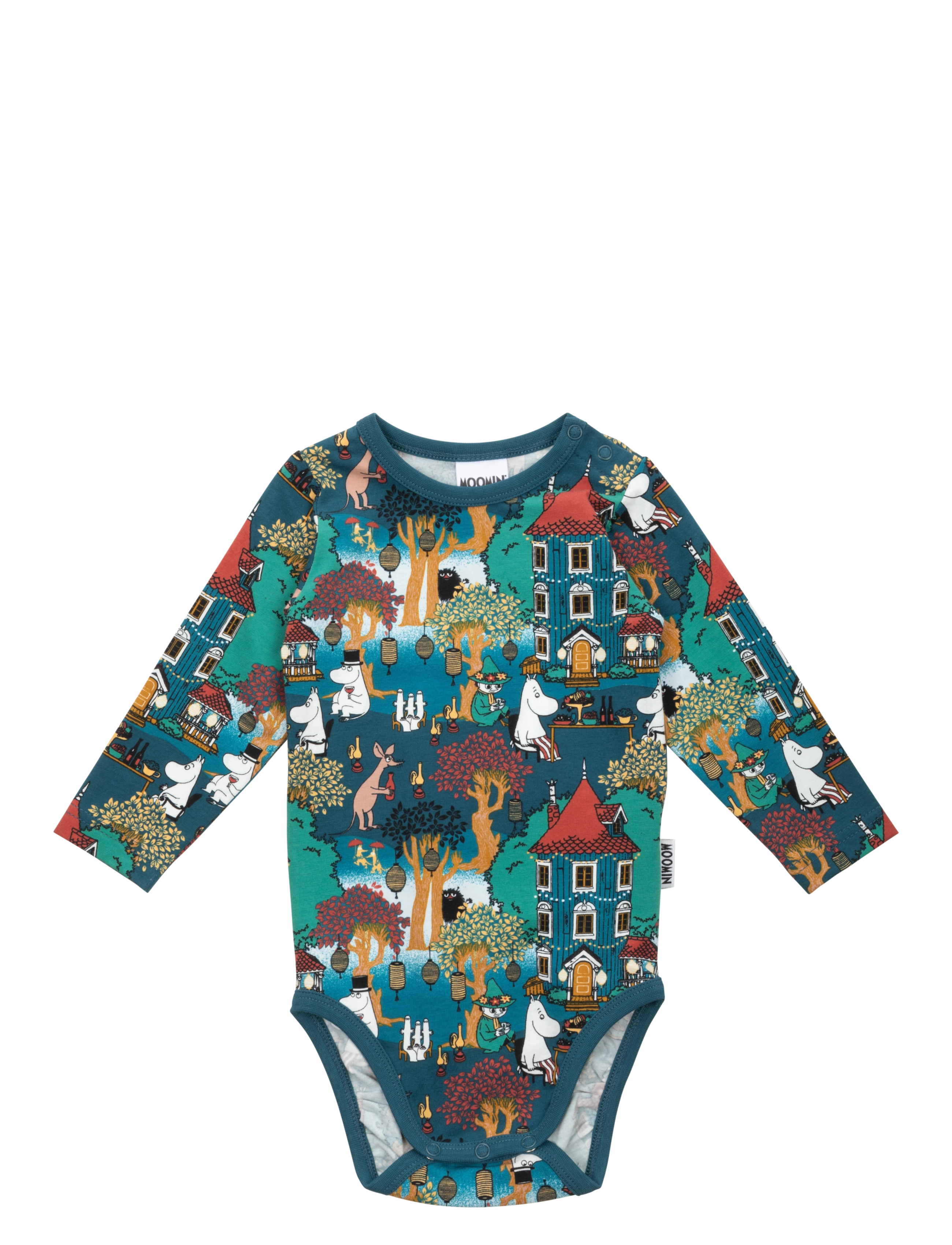 MUMIN - FESTLIGHET BODY - långärmade bodies - blue - 1
