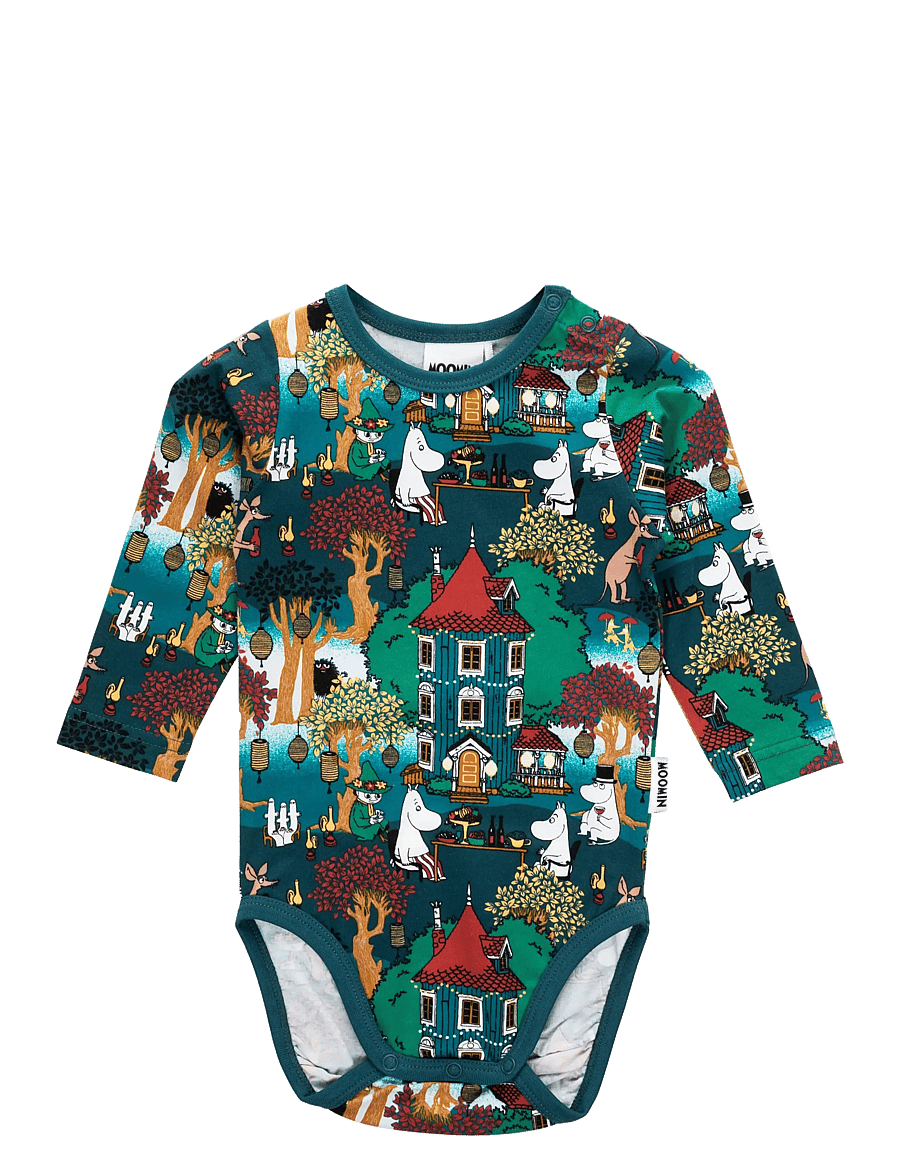 MOOMIN - FESTLIGHET BODY - langärmelige bodys - blue - 0