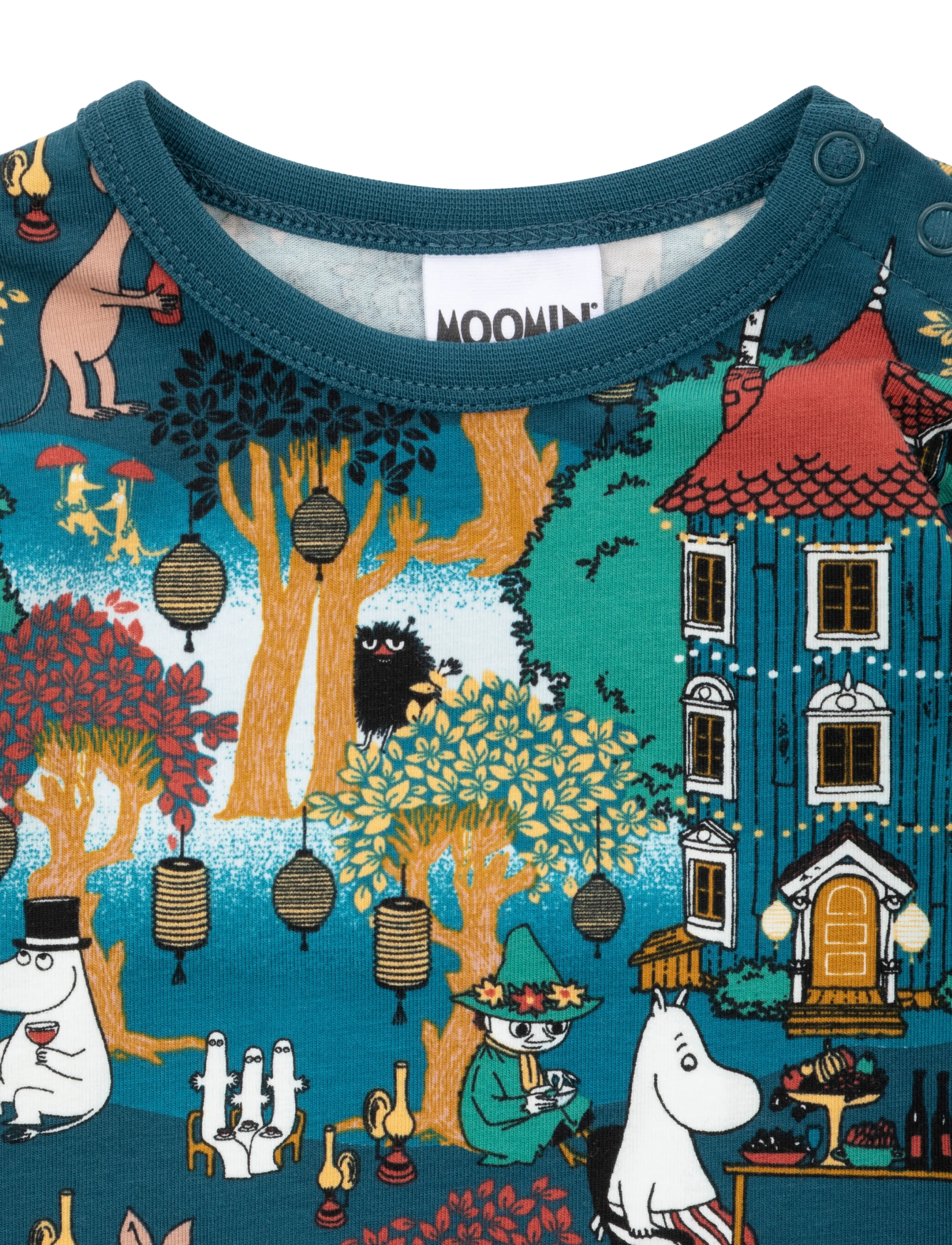 MUMIN - FESTLIGHET BODY - långärmade bodies - blue - 2