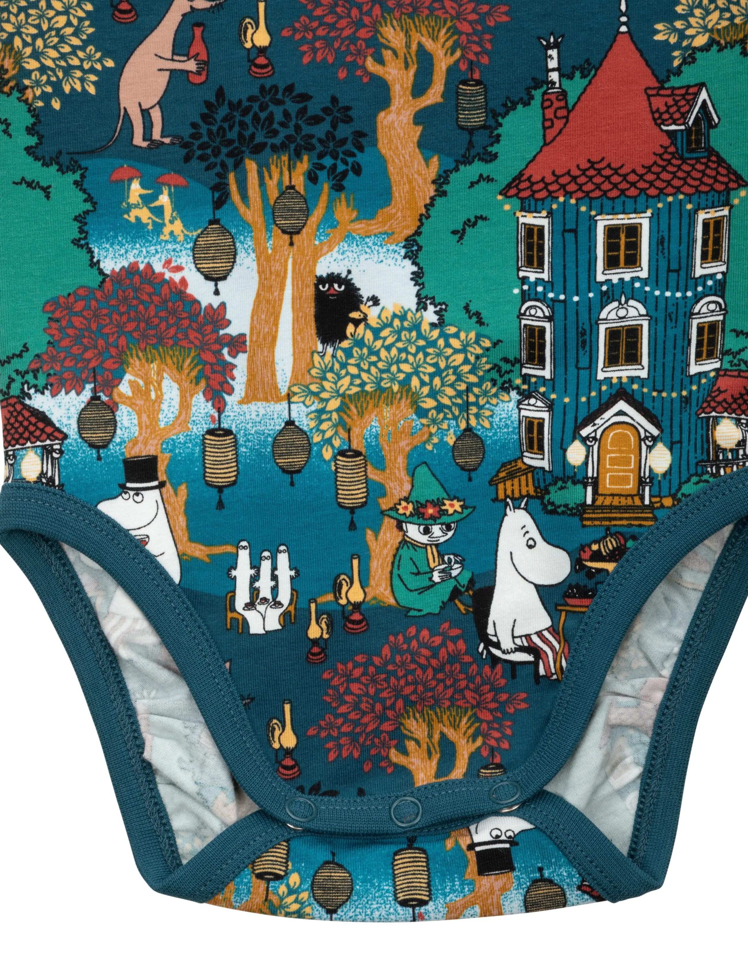 MUMIN - FESTLIGHET BODY - långärmade bodies - blue - 3