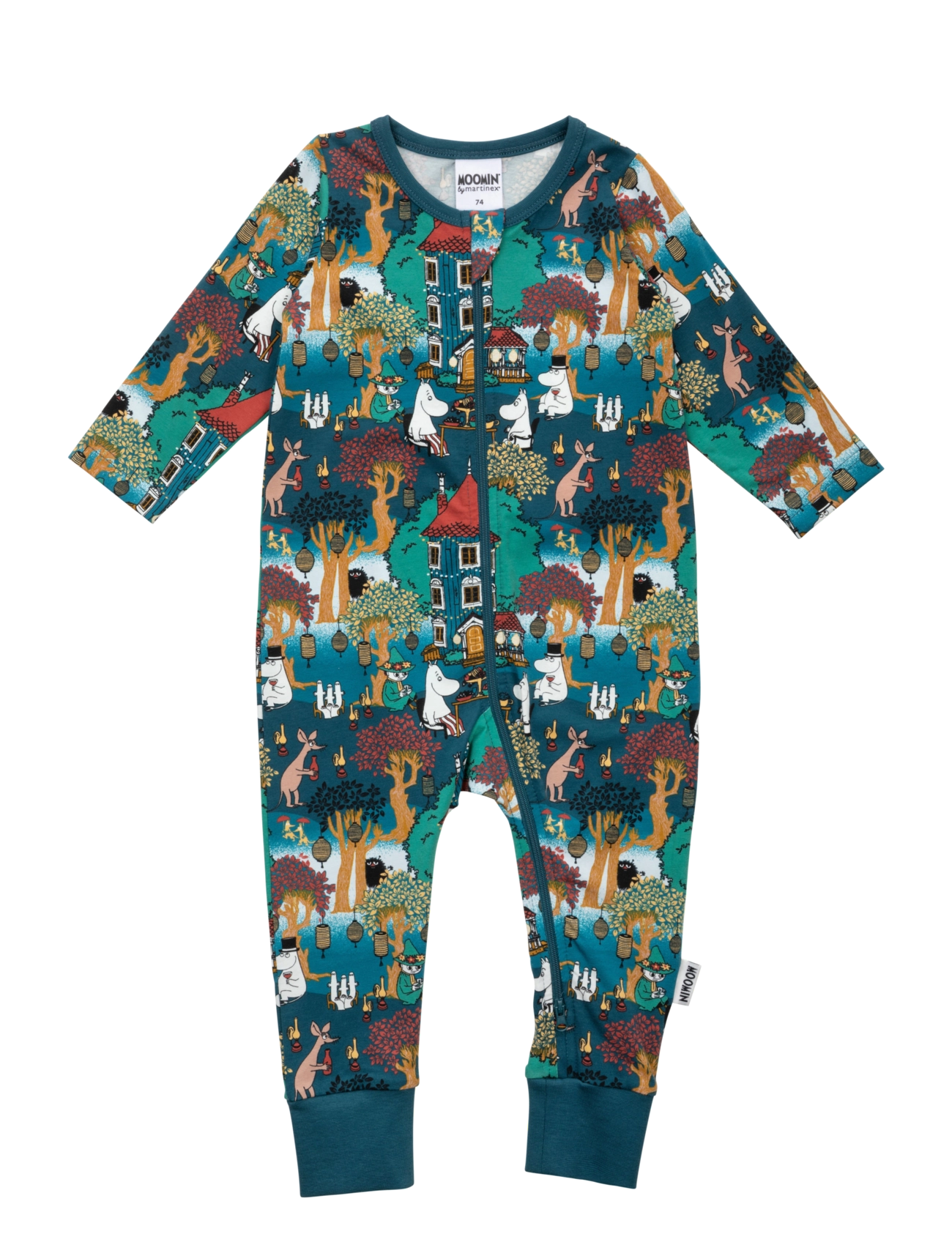 MUMIN FESTLIGHET PYJAMAS - Barn 98-134 - BLUE / blue
