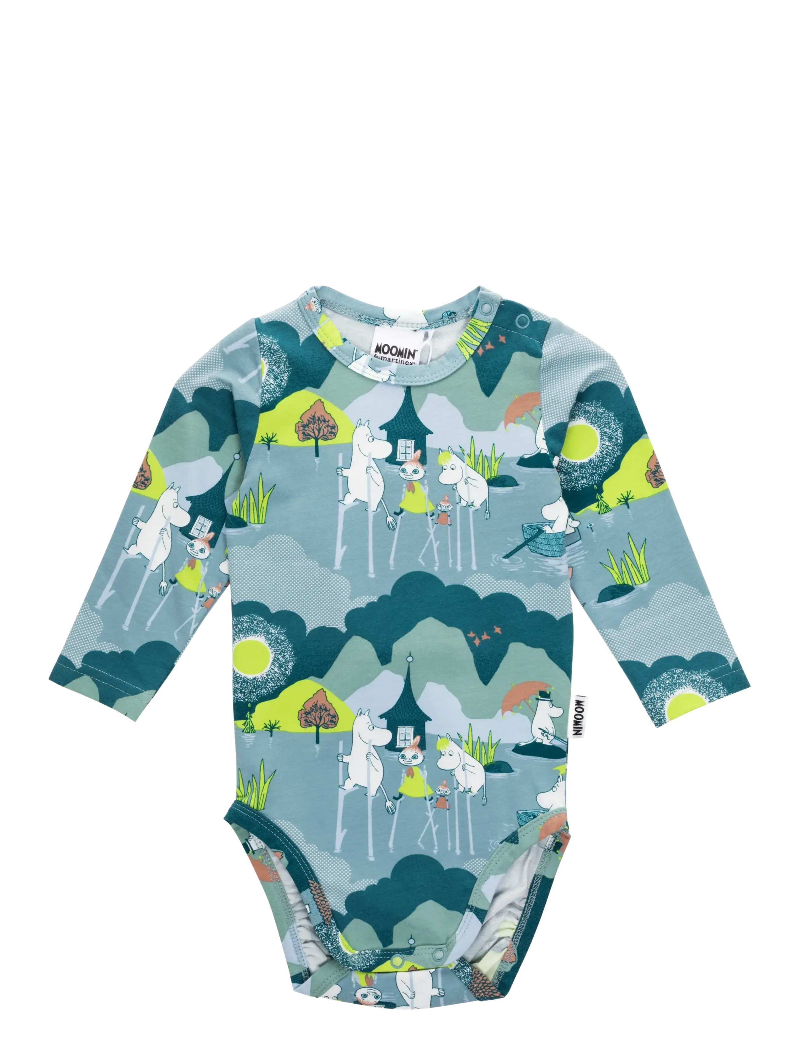 Muumitrollid STÖRTFLOD BODY - 4 for 3 - BLUE / blue