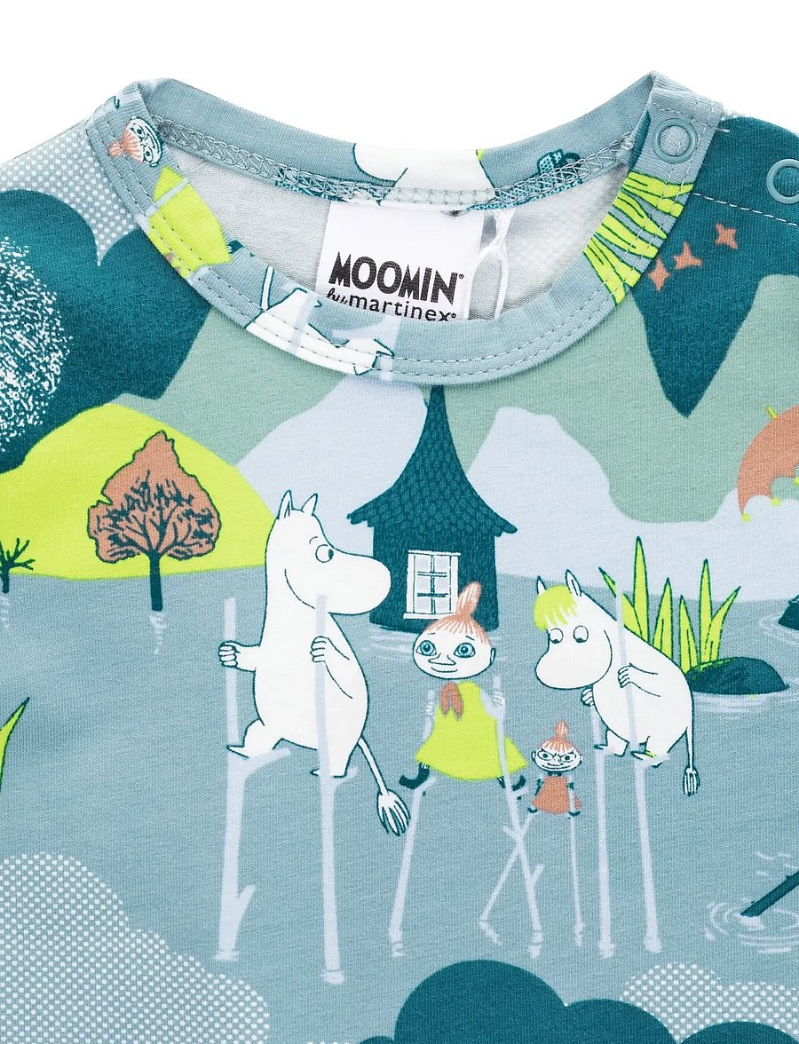 MOOMIN - STÖRTFLOD BODY - langärmelige bodys - blue - 1