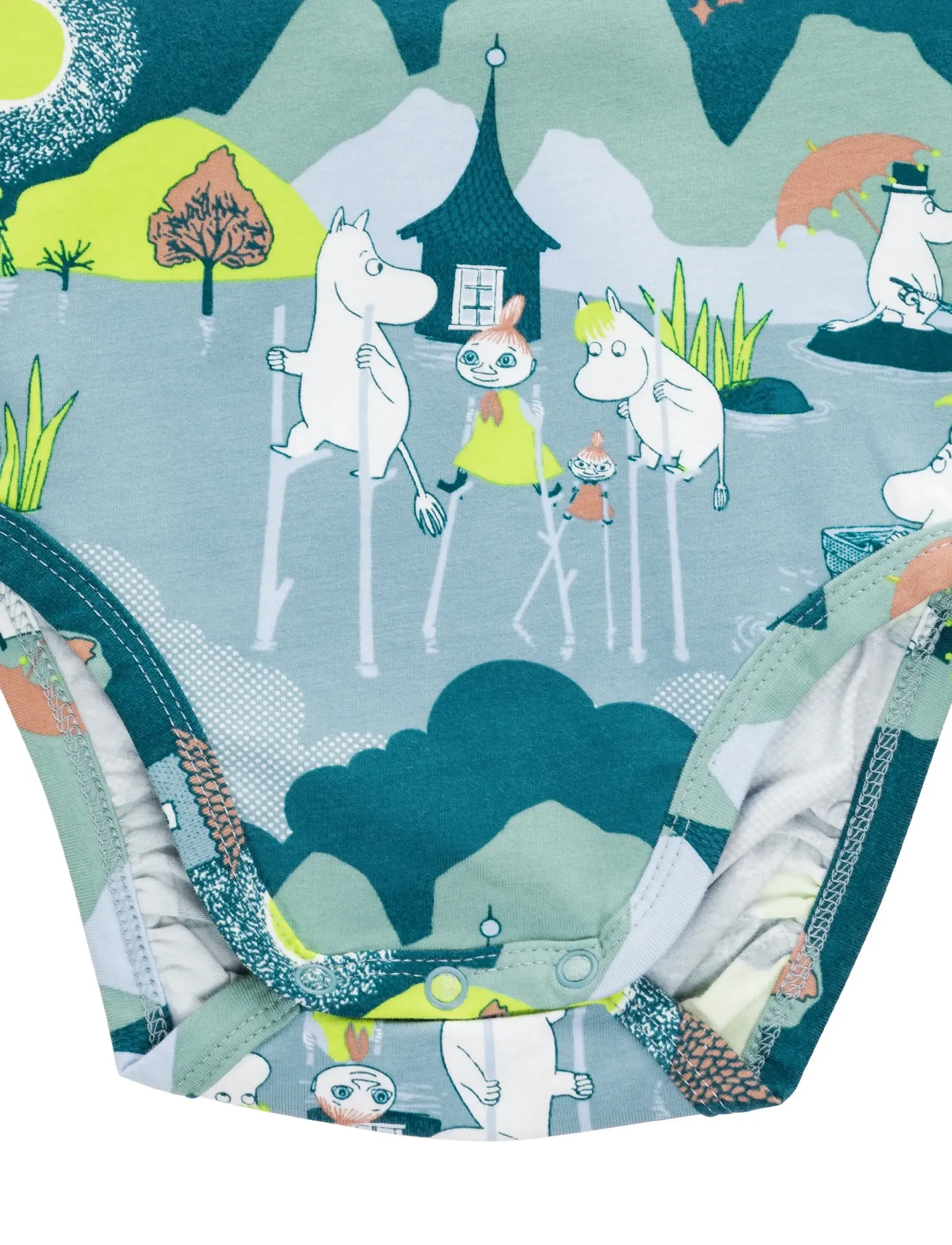 MOOMIN - STÖRTFLOD BODY - langärmelige bodys - blue - 2