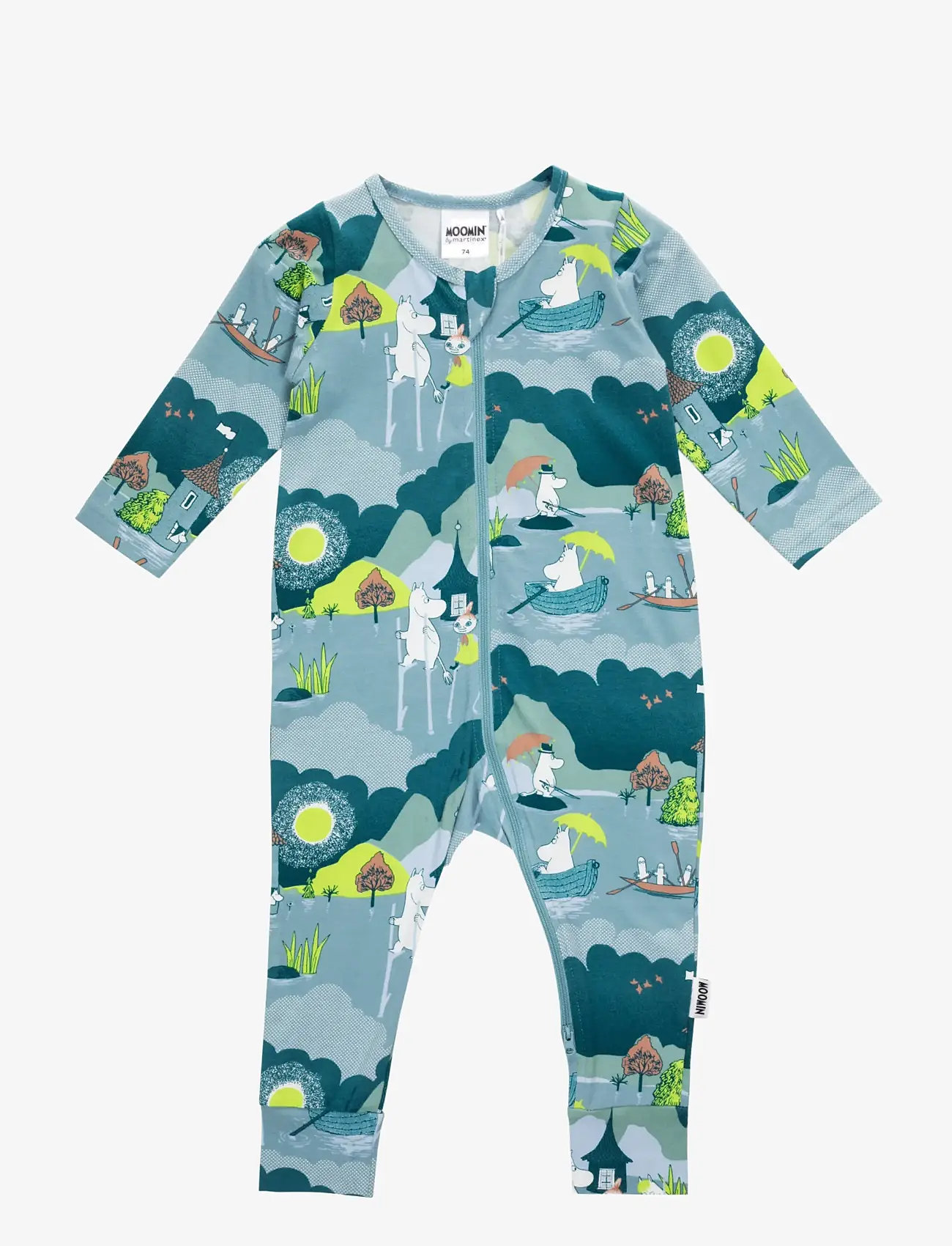 MUMIN - STÖRTFLOD PYJAMAS - sovoveraller - blue - 1