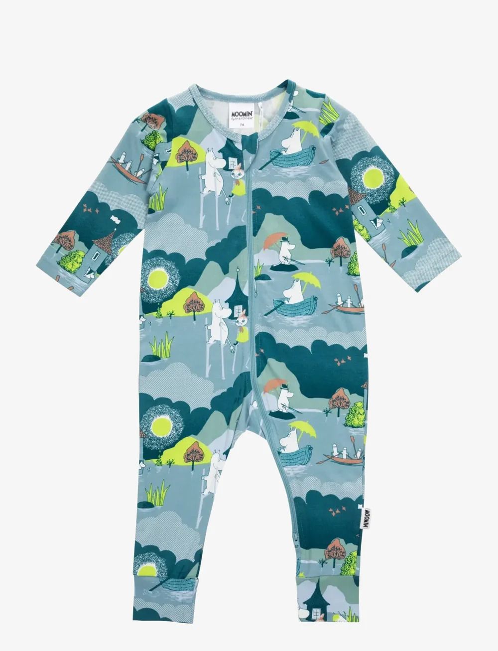 MOOMIN - STÖRTFLOD PYJAMAS - schlafoveralls - blue - 1