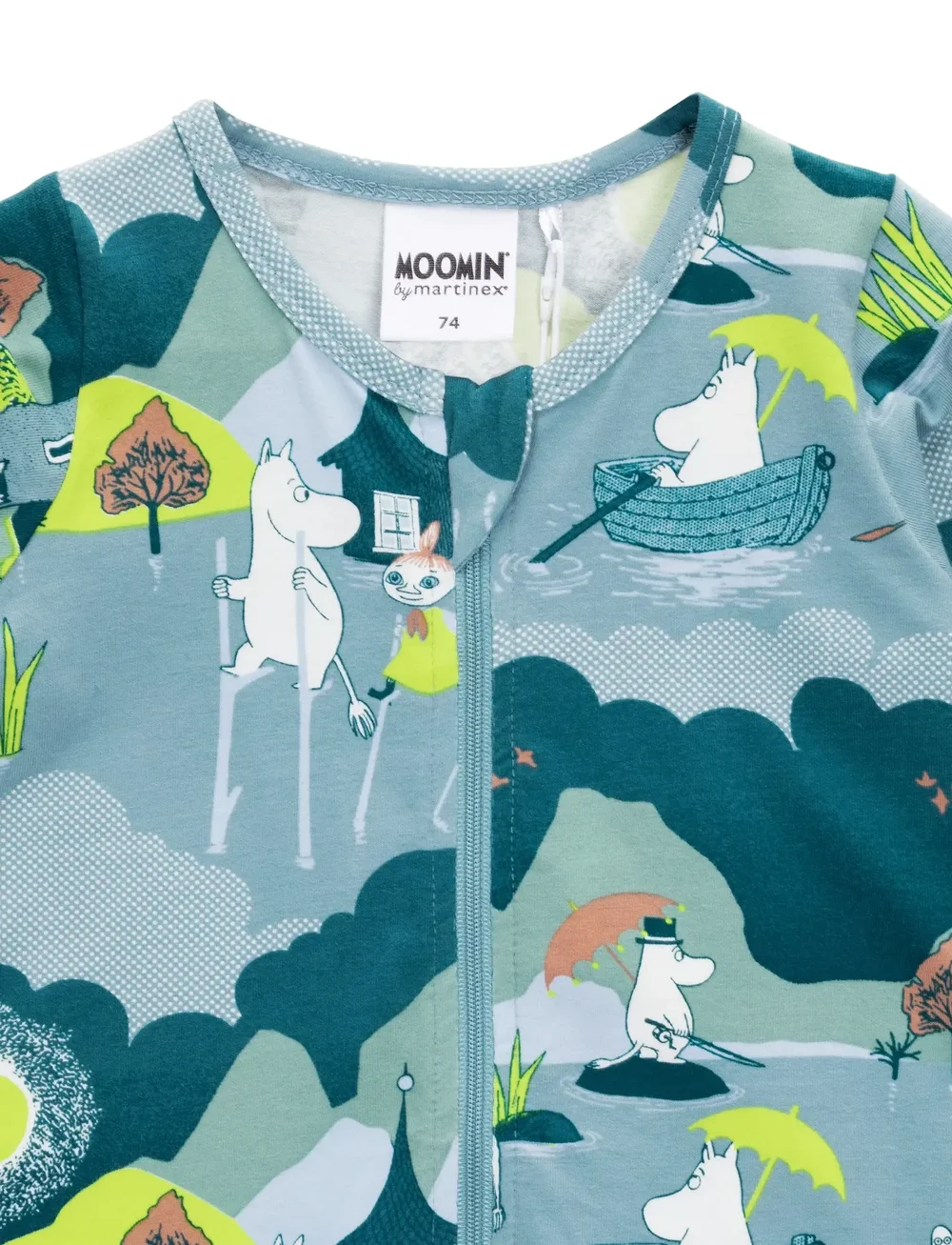 MOOMIN - STÖRTFLOD PYJAMAS - schlafoveralls - blue - 2