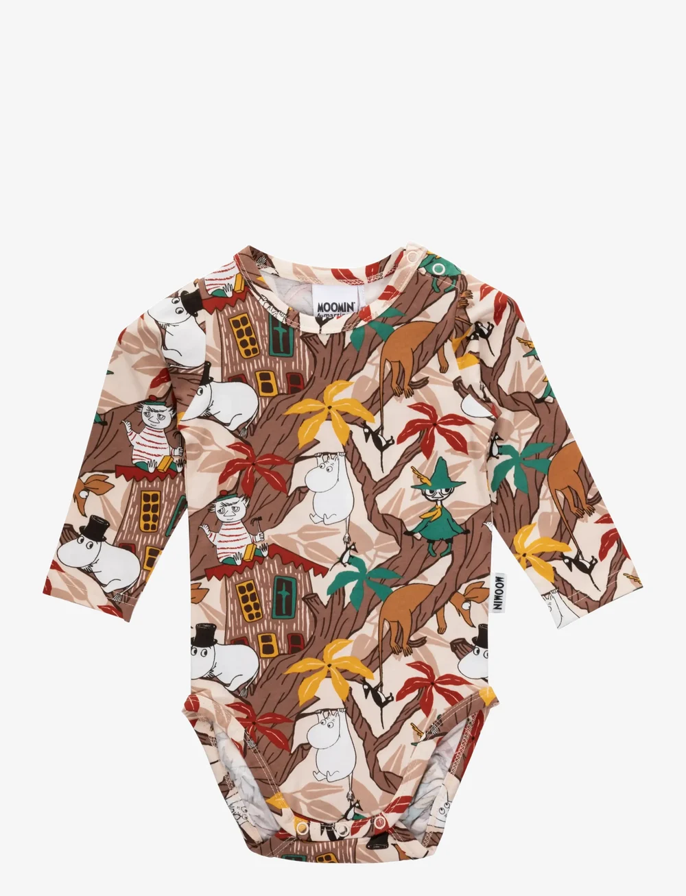 MOOMIN - TRÄDKOJA BODY - langärmelige bodys - beige - 0