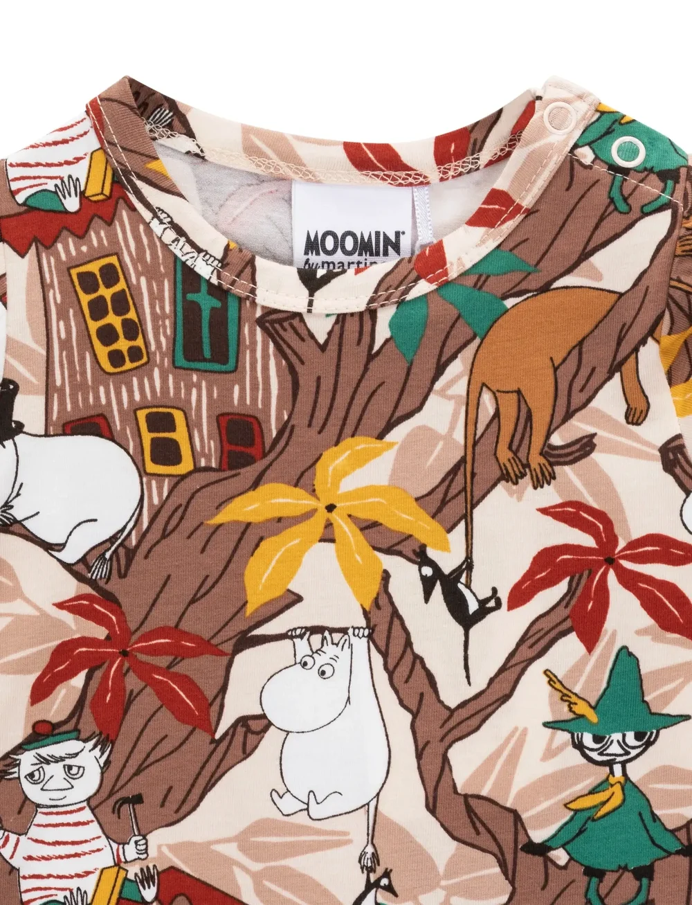 MOOMIN - TRÄDKOJA BODY - langärmelige bodys - beige - 1