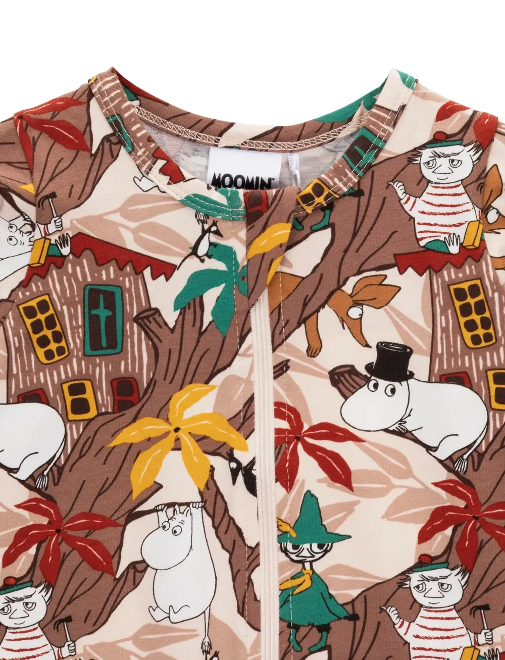 MOOMIN - TRÄDKOJA PYJAMAS - schlafoveralls - beige - 1