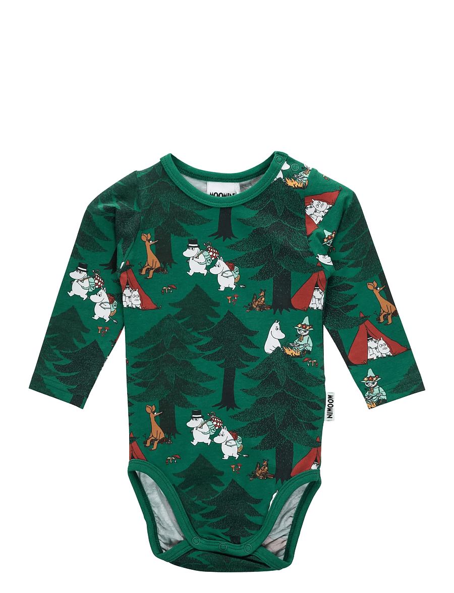 MUMIN - TÄLTLIV BODY - langærmede bodyer - green - 1