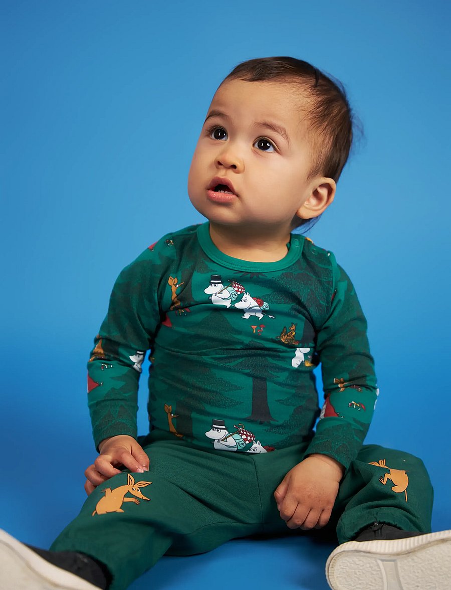 MUMIN - TÄLTLIV BODY - langærmede bodyer - green - 0