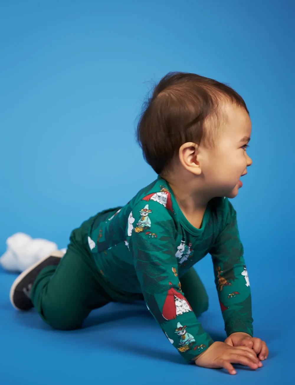 MUUMI - TELTTAILU BODY - pitkähihaiset bodyt - green - 2