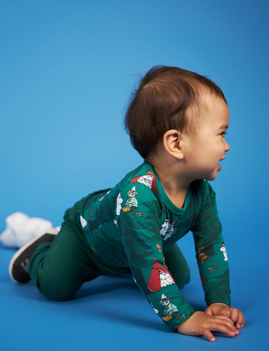 MUMIN - TÄLTLIV BODY - langærmede bodyer - green - 2