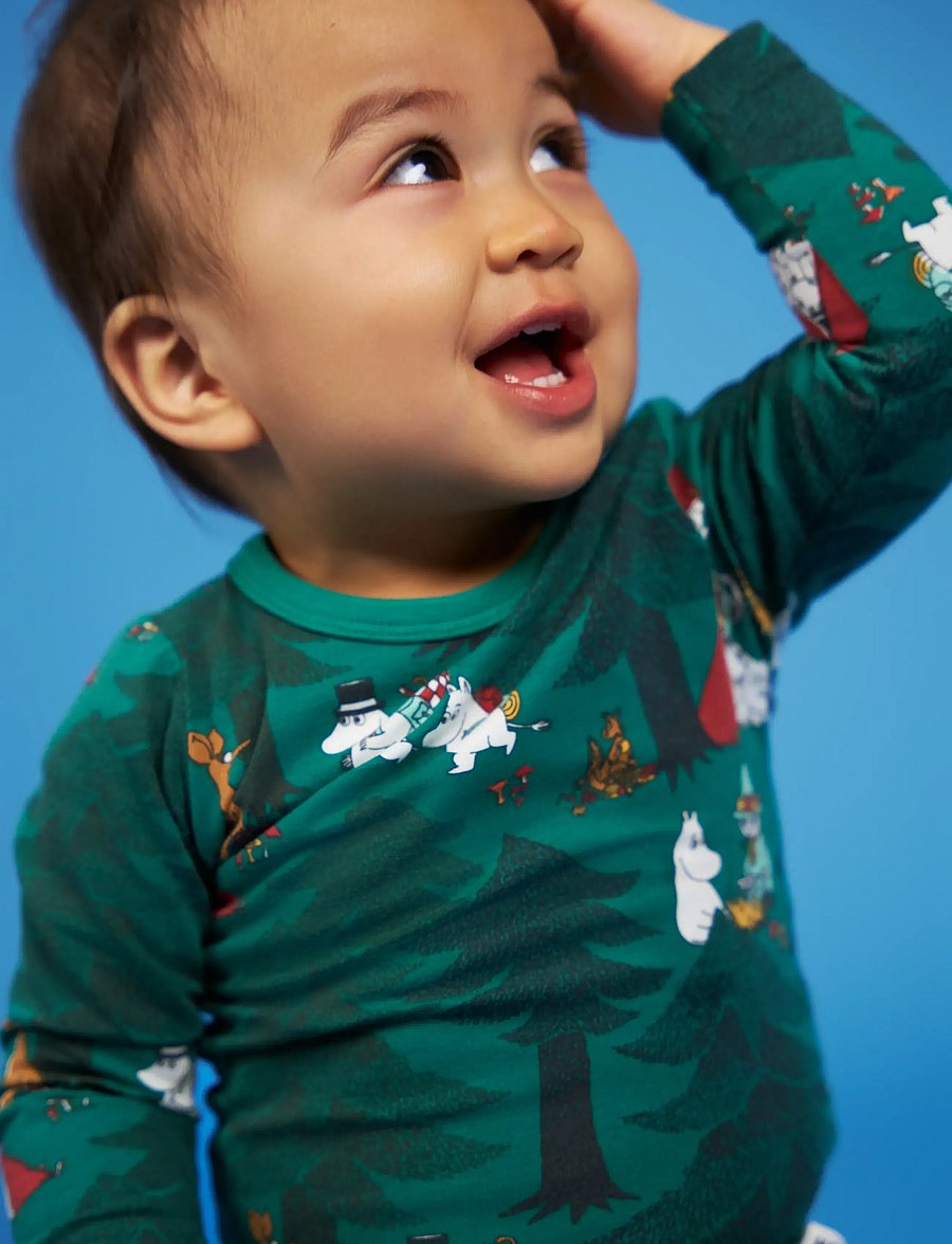 MOOMIN - TÄLTLIV BODY - langärmelige bodys - green - 3