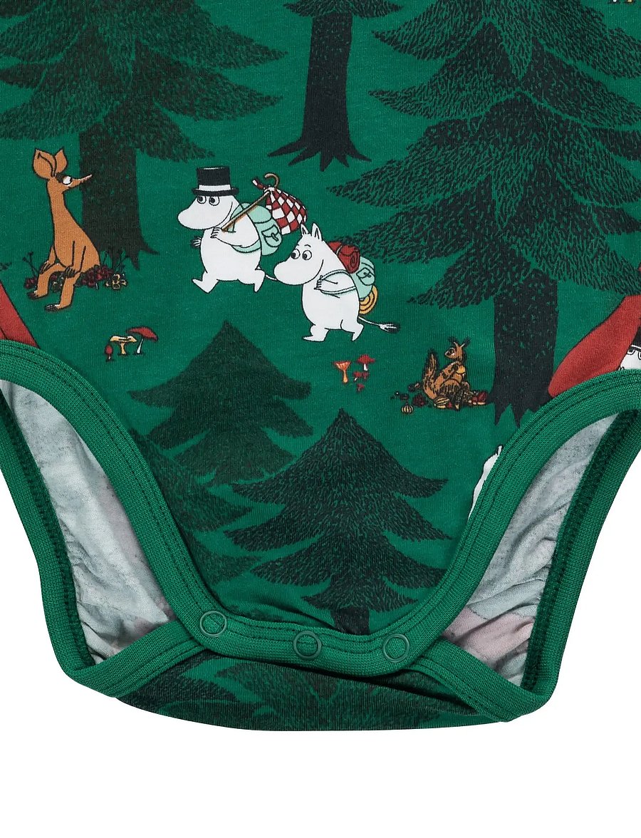 MUMIN - TÄLTLIV BODY - langærmede bodyer - green - 4