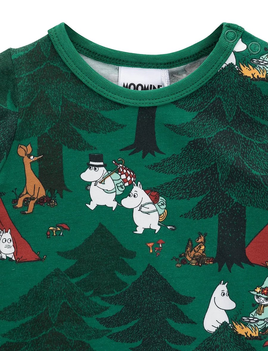 MUMIN - TÄLTLIV BODY - langærmede bodyer - green - 5