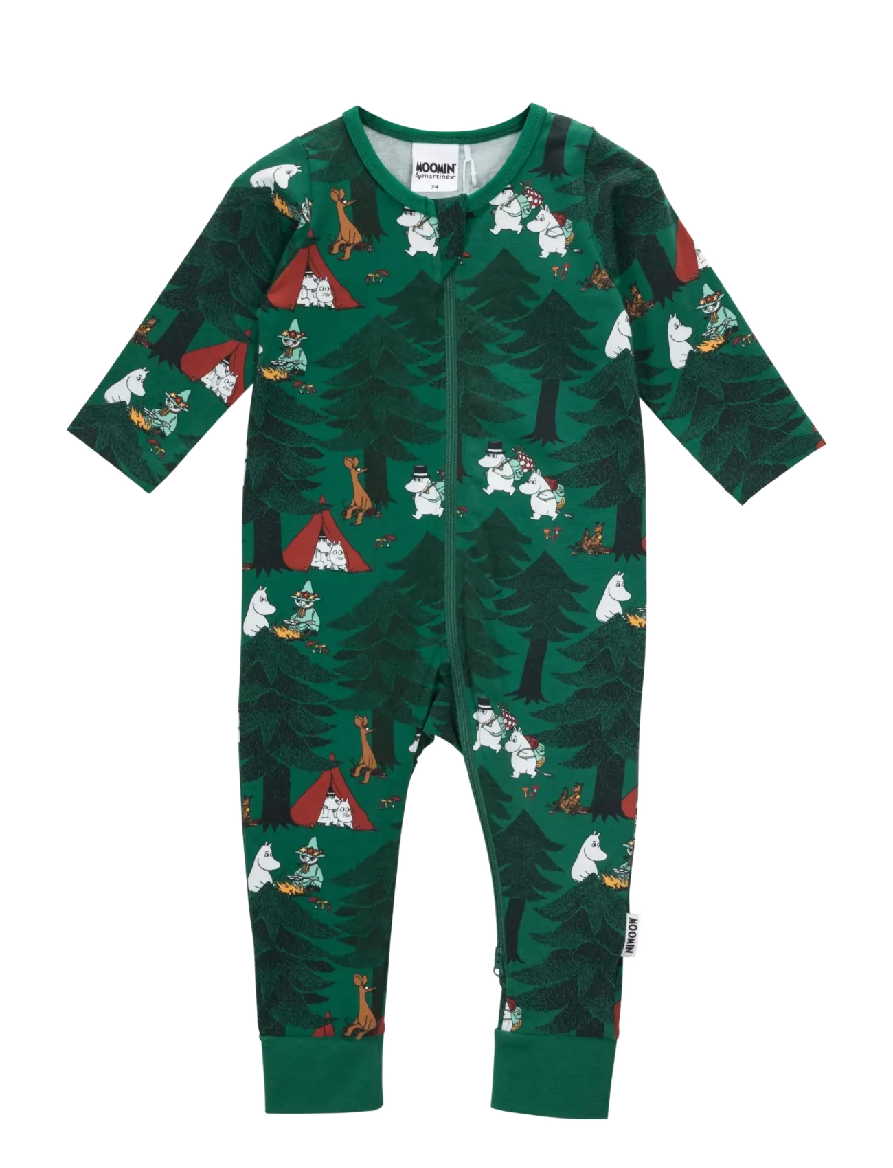 MOOMIN - TÄLTLIV PYJAMAS - svefngallar - green - 0