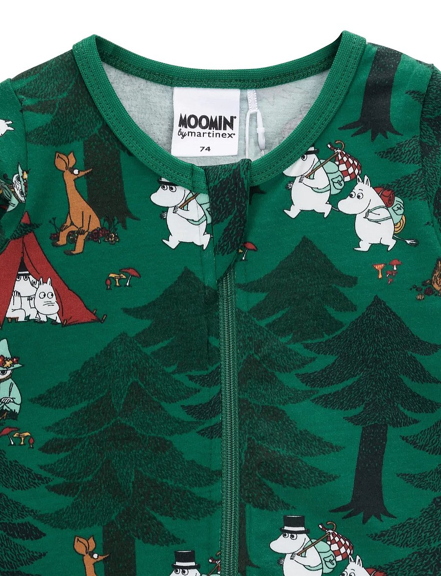 MOOMIN - TÄLTLIV PYJAMAS - svefngallar - green - 1