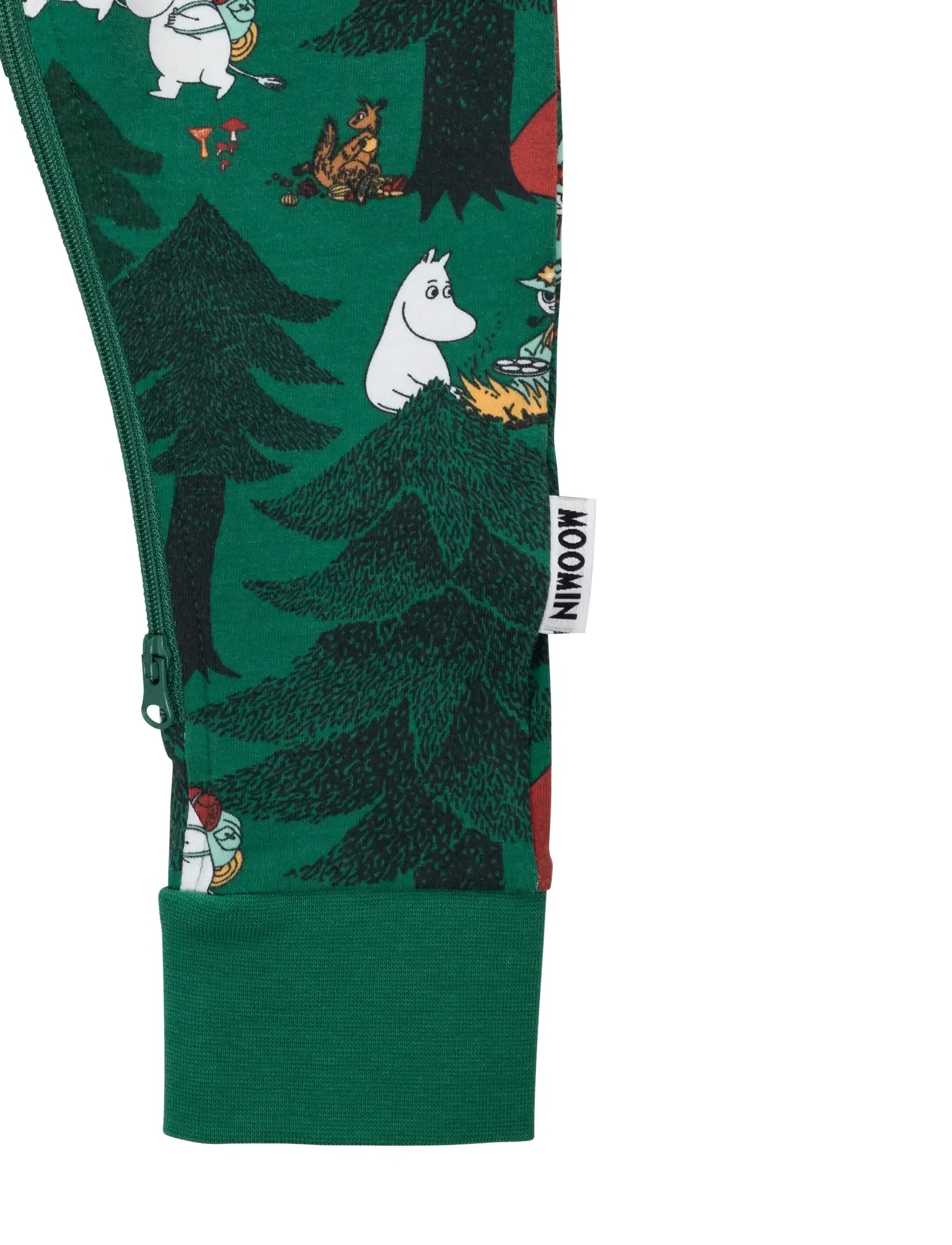 MOOMIN - TÄLTLIV PYJAMAS - svefngallar - green - 2