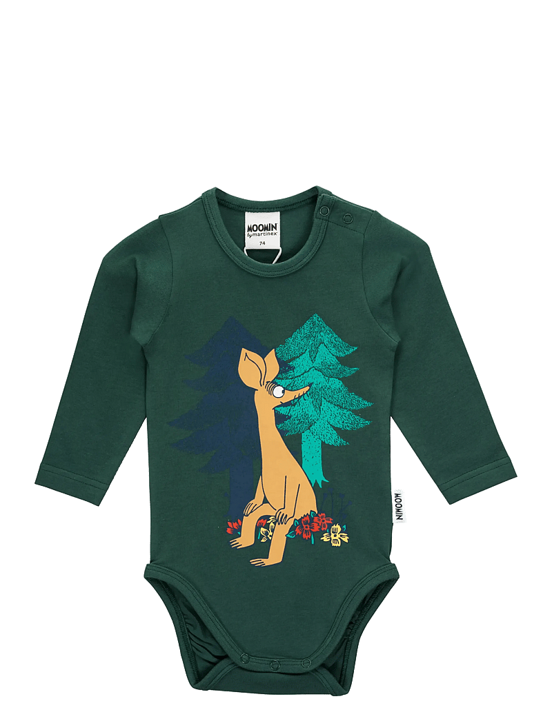 MUMIN - SNIFF BODY - långärmade bodies - green - 0