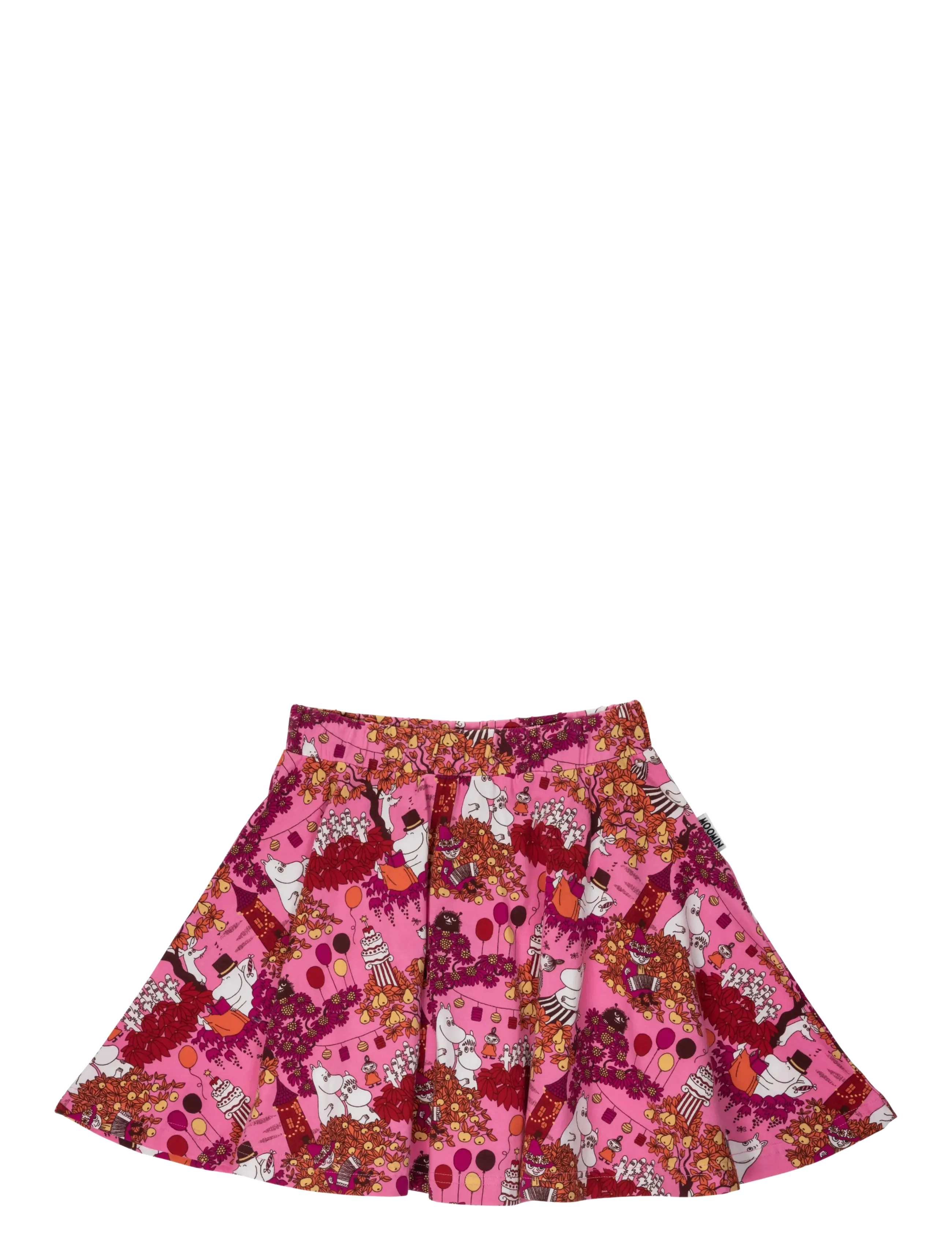 Muumitrollid SKÖRDEFEST KJOL - Miniseelikud - PINK / pink/rose