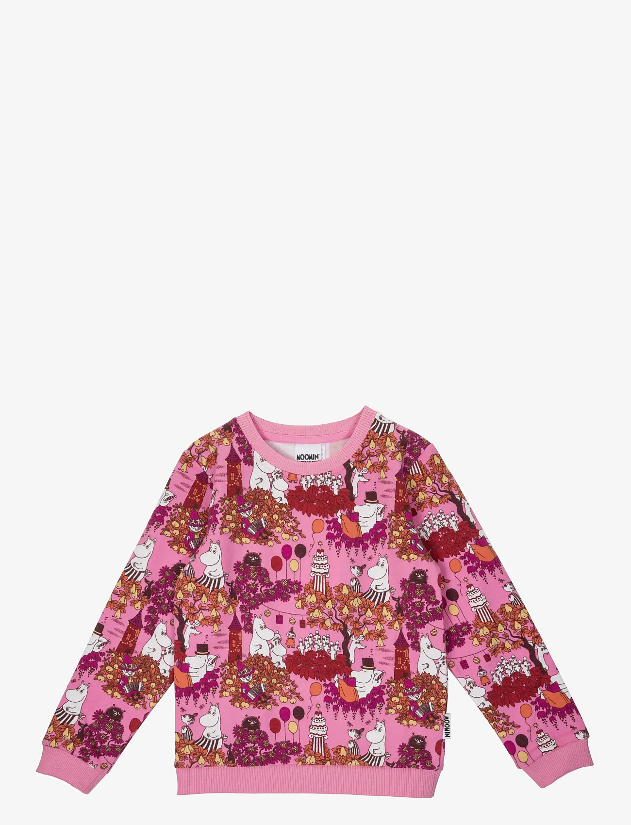 MUMIN - SKÖRDEFEST COLLEGETRÖJA - sweatshirts - pink - 0