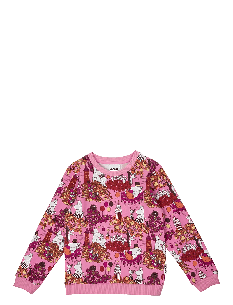 MUMIN - SKÖRDEFEST COLLEGETRÖJA - sweatshirts - pink - 0