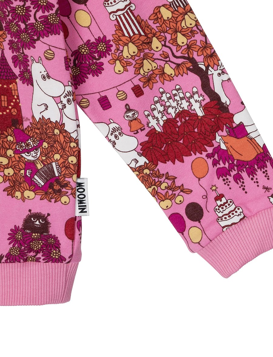MUMIN - SKÖRDEFEST COLLEGETRÖJA - sweatshirts - pink - 2